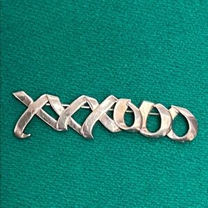 Sterling Tiffany Brooch